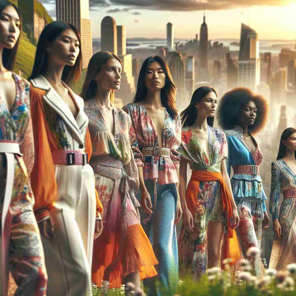 An image illustrating Tendências Moda Feminina 2025 Primavera