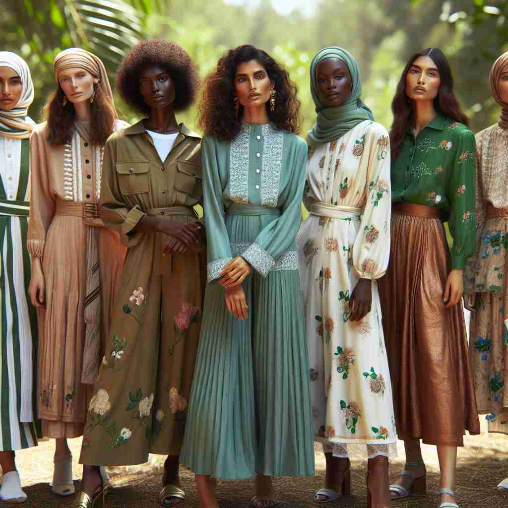 An image illustrating Roupas Sustentáveis Femininas Online