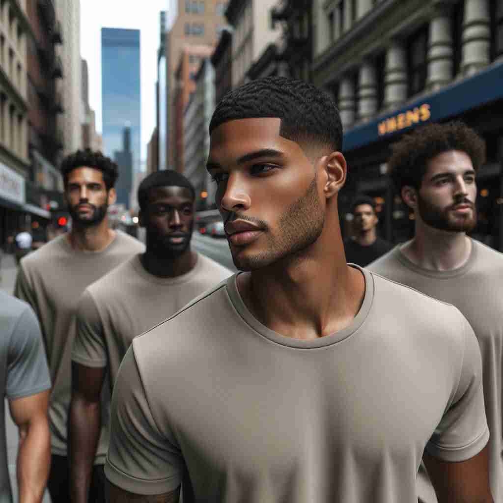 An image illustrating Camisetas Básicas Premium Masculina