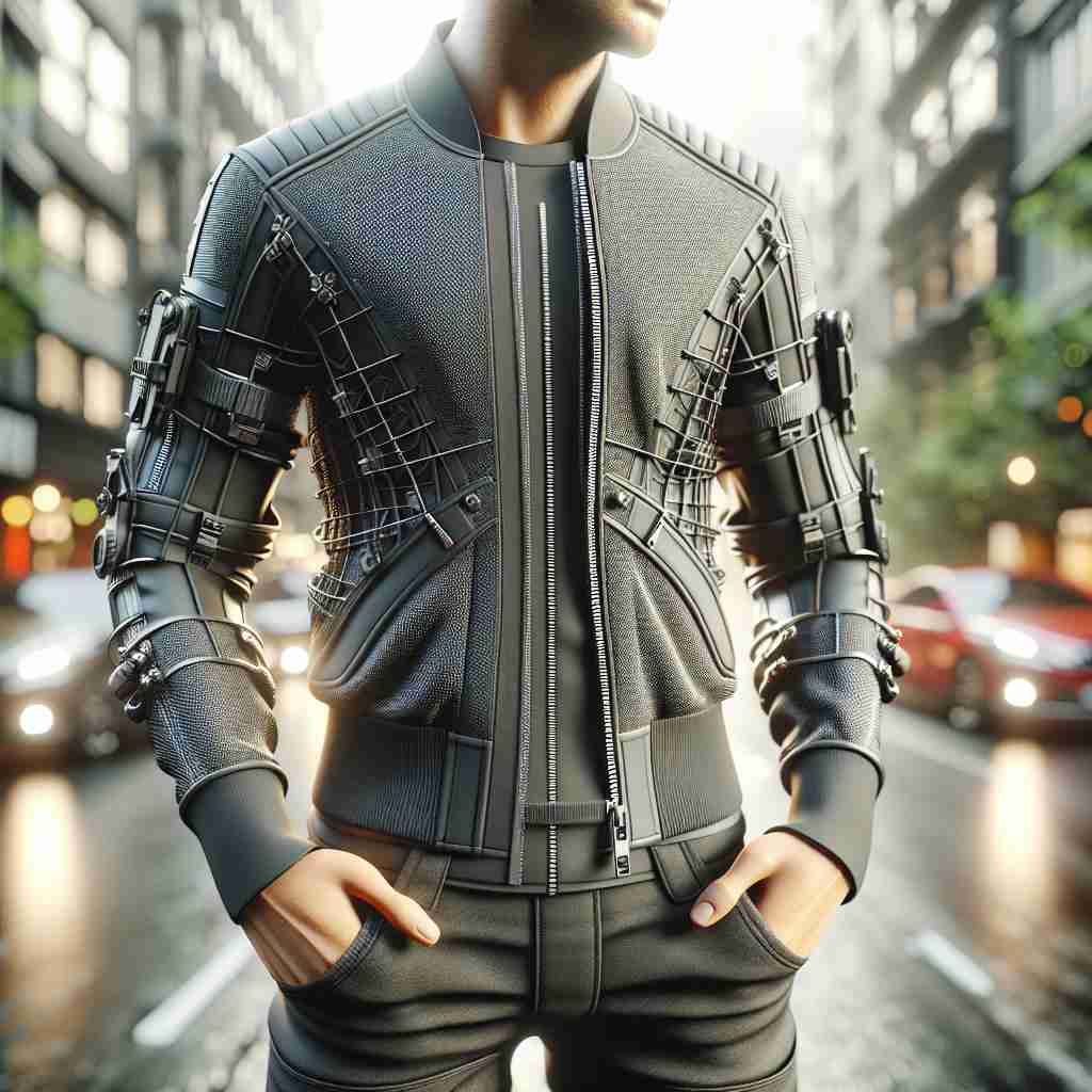 An image illustrating Jaquetas com Tecidos Tecnológicos