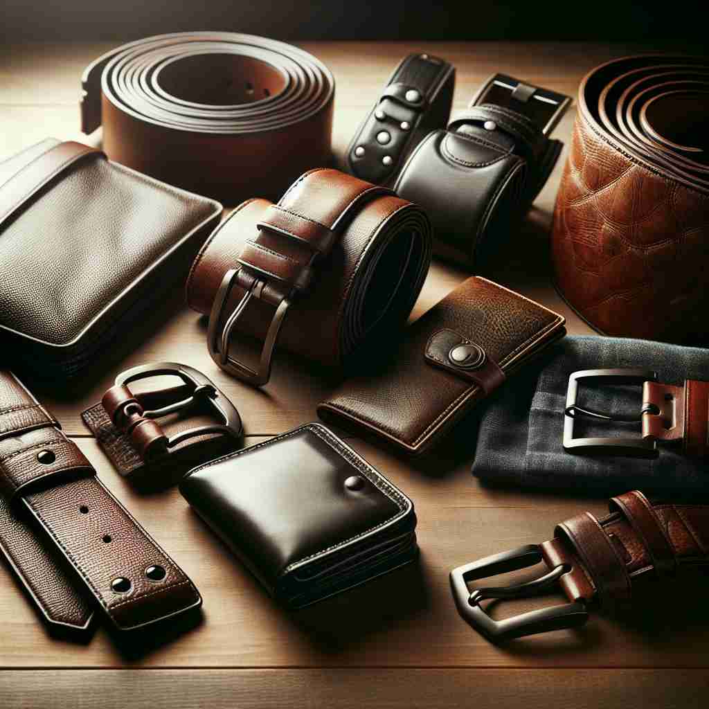 An image illustrating Acessórios Masculinos de Couro