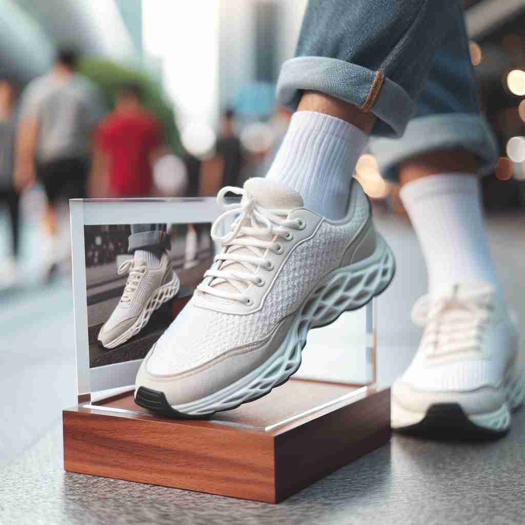 An image illustrating Estilo e Conforto com Tênis Casual Branco Masculino