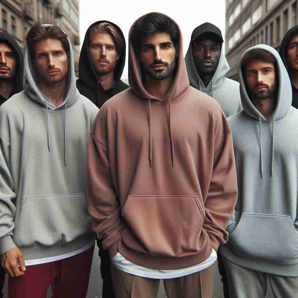 An image illustrating Moletons Oversized Masculinos: Estilo e Conforto em Alta