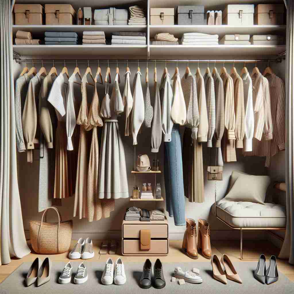 An image illustrating Quais Peças Ter em um Guarda-Roupa Feminino