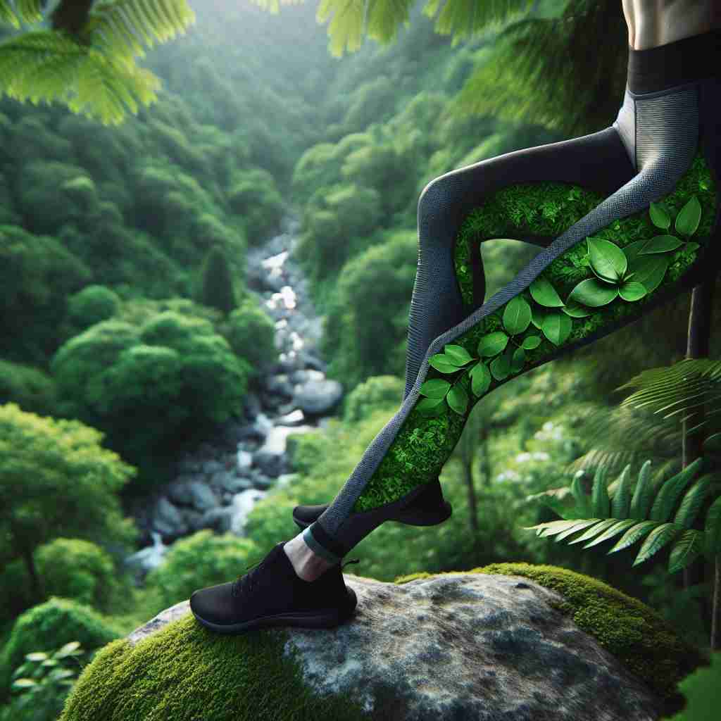 An image illustrating Leggings de Compressão Ecológicas