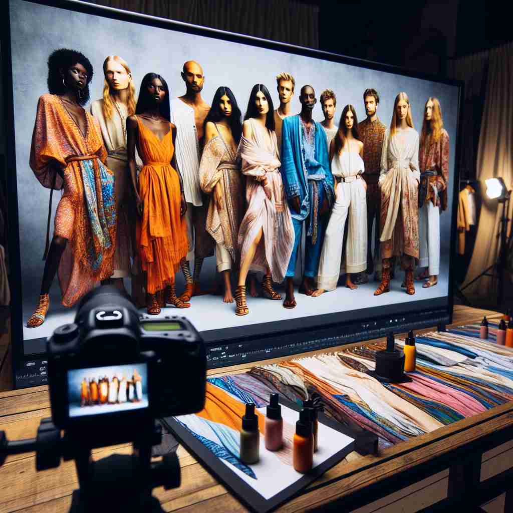 An image illustrating Moda e Estilo: A Evolução do Vestuário